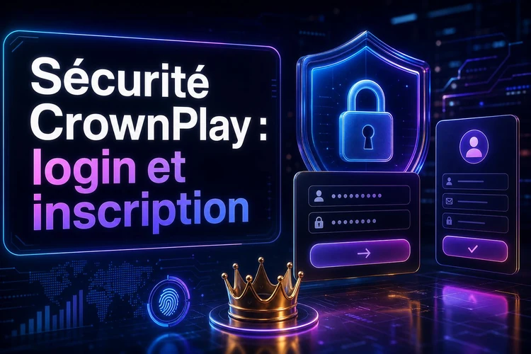 Sécurité chez CrownPlay: protéger votre login et votre registration