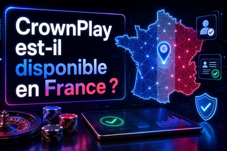 CrownPlay est-il disponible en France?