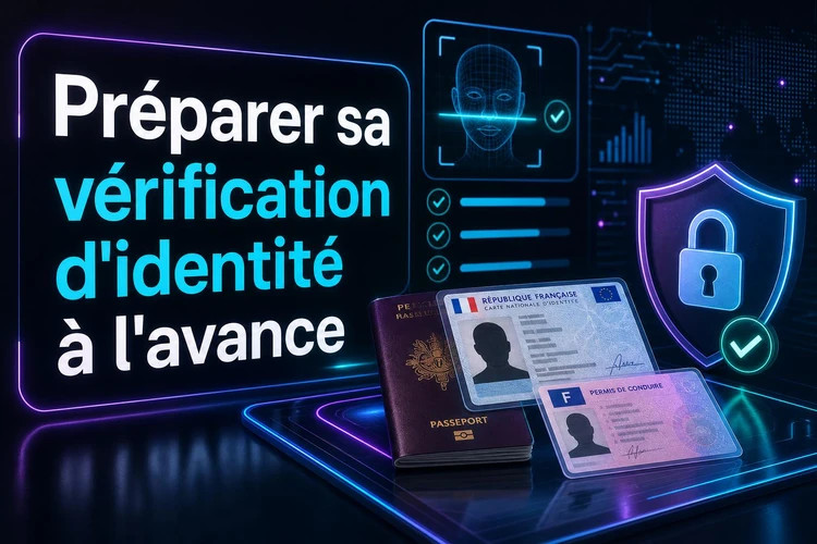Préparer sa vérification d'identité à l'avance